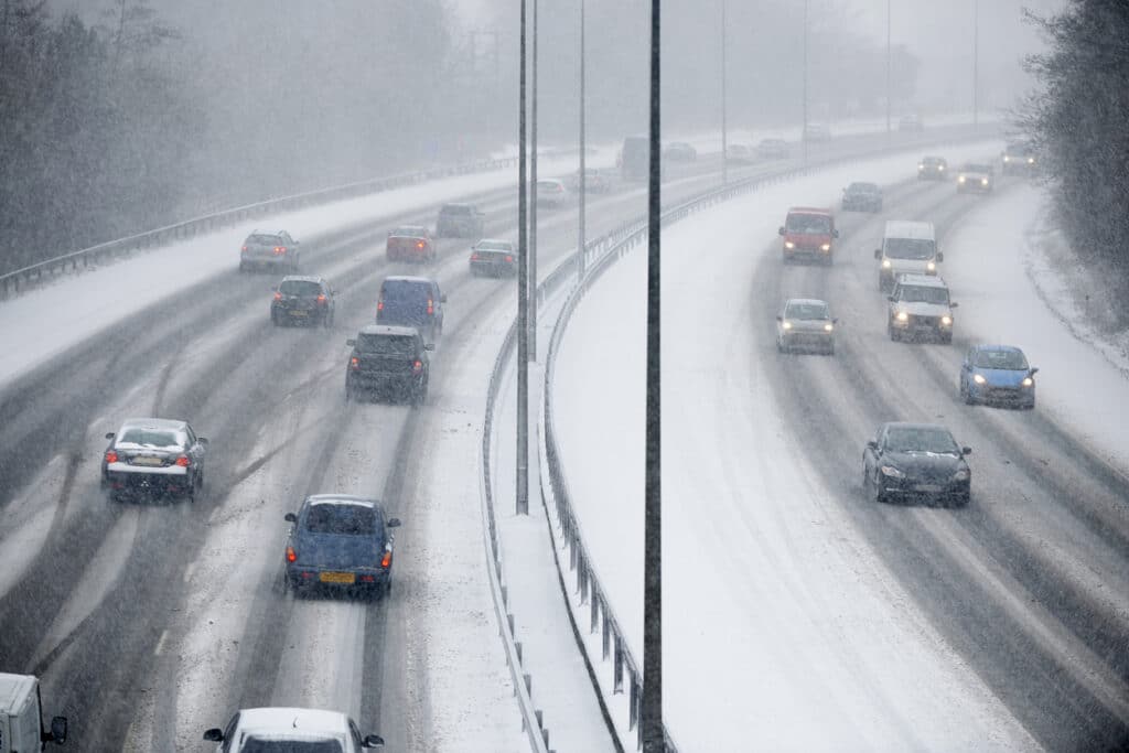 Driving in severe weather conditions